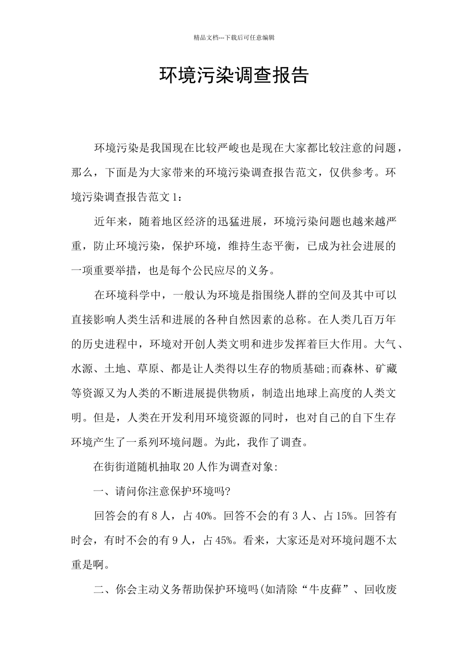 环境污染调查报告_第1页