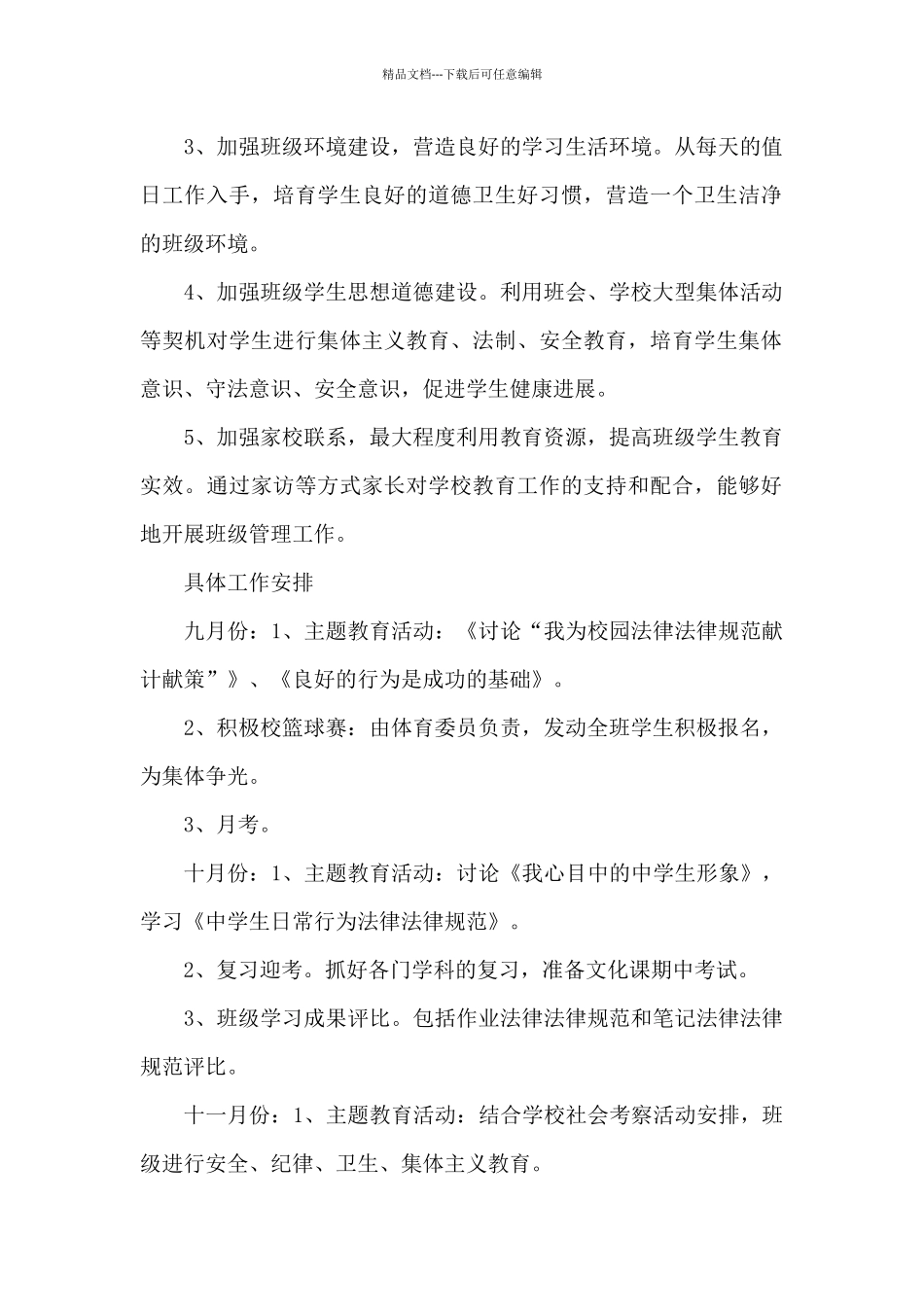 班主任新年工作计划_第2页