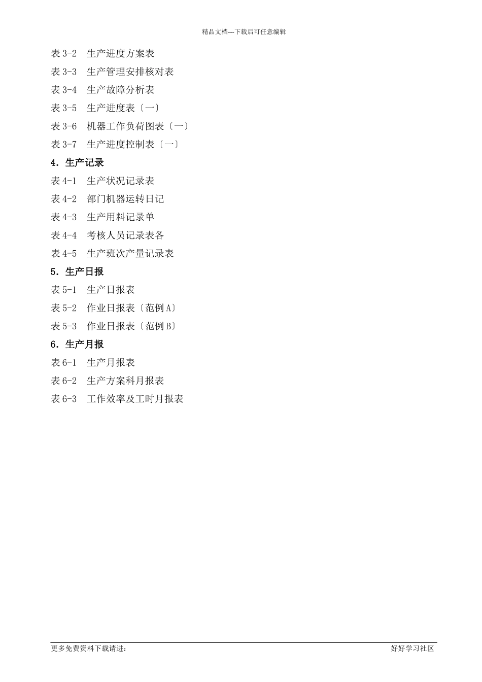生产管理表格大全_第2页
