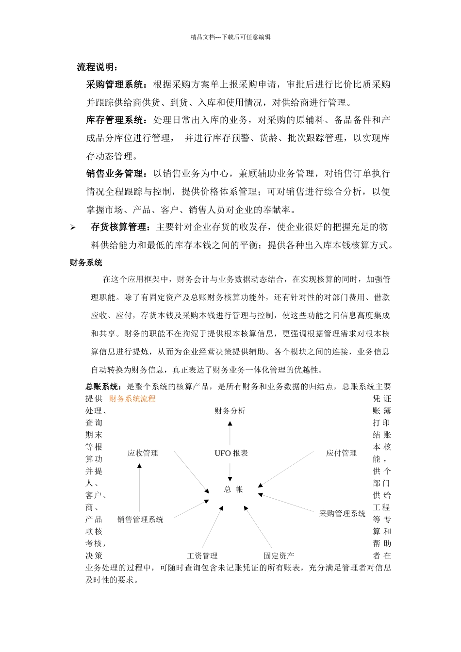 用友财务业务一体化学习资料_第3页