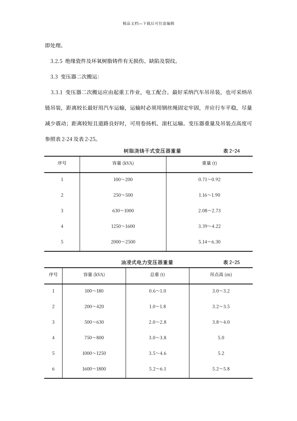 电力变压器安装工艺_第3页