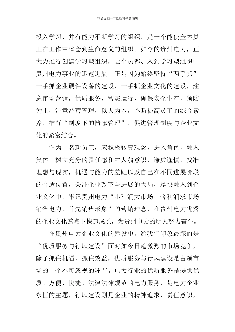 电力培训心得体会五篇合集2024_第3页