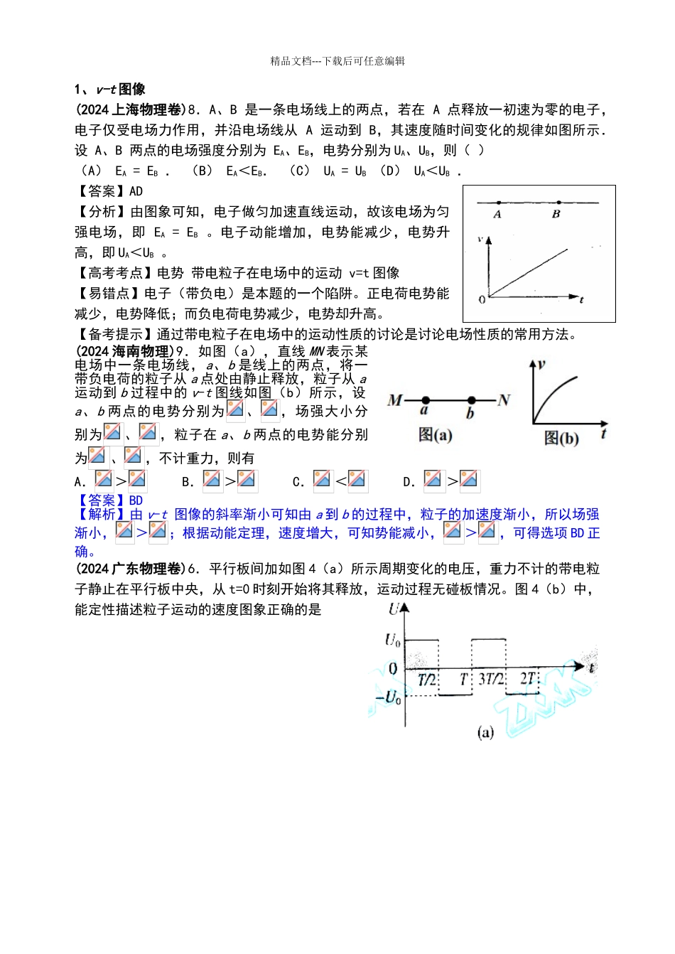 电场图像专题_第1页