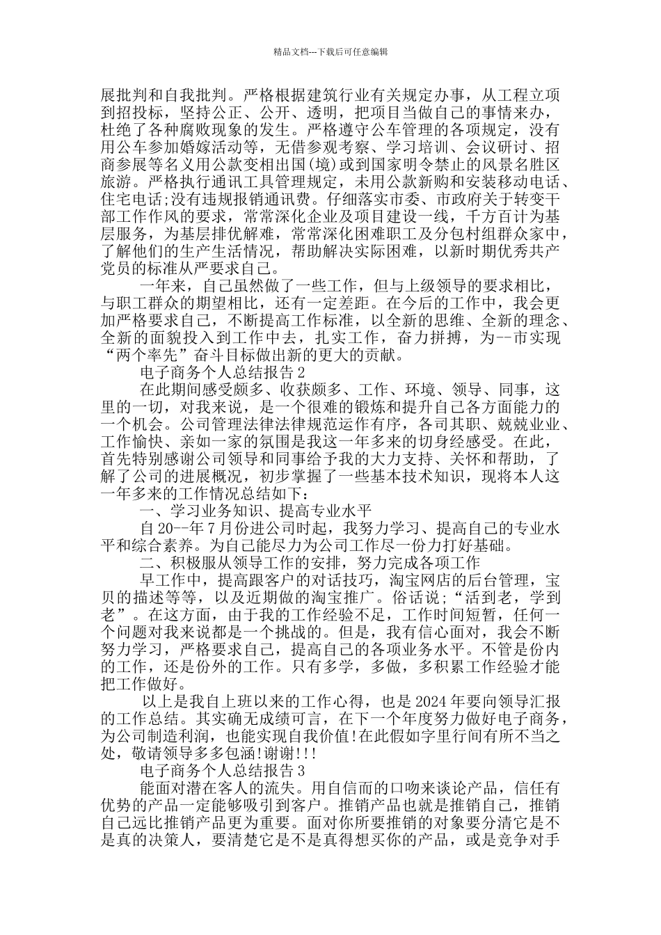 电子商务个人总结报告_第3页