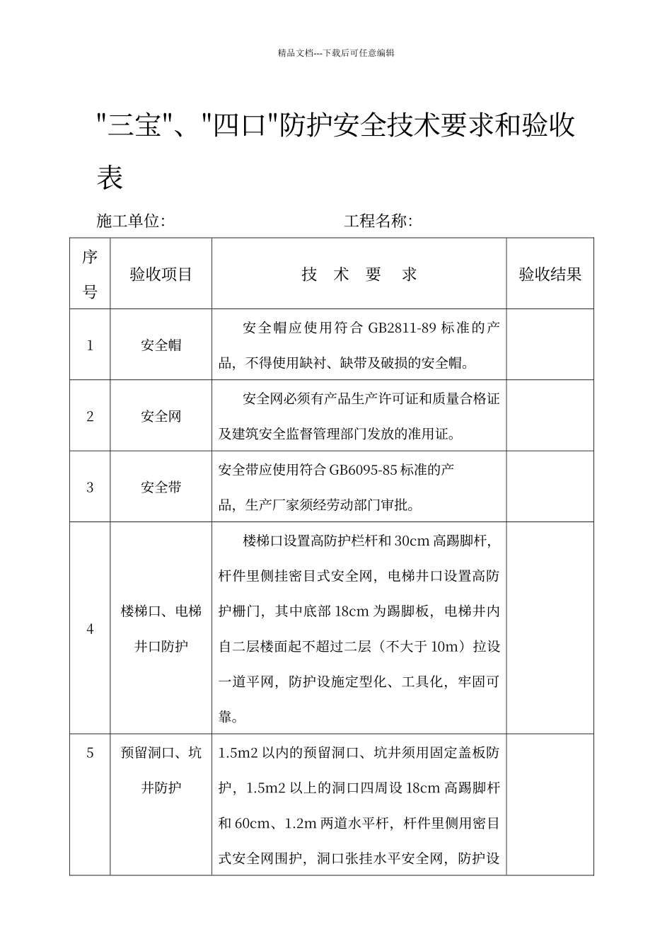 电焊机安全技术要求和验收表_第2页