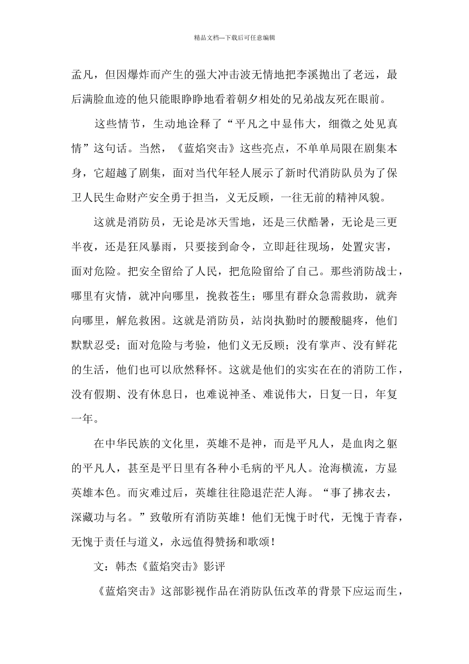 电视剧《蓝焰突击》影评_第2页