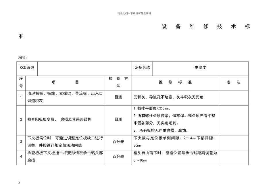 电除尘四大标准_第3页