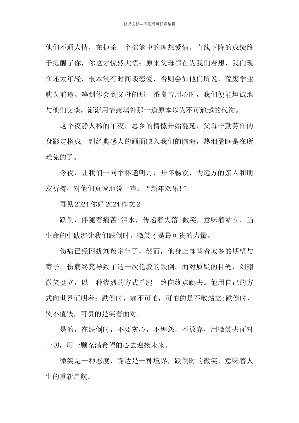 畅想2024年作文优秀范本共五篇_第2页