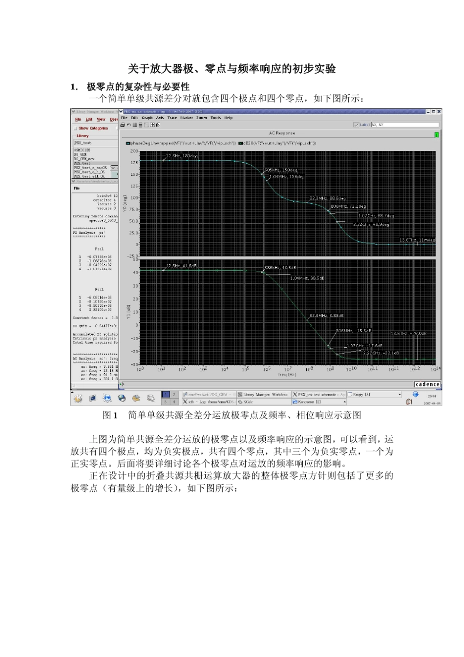 放大器极零点与频率响应_第1页