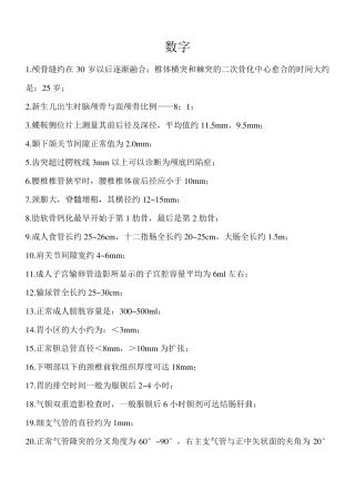 放射医学中级考试整理