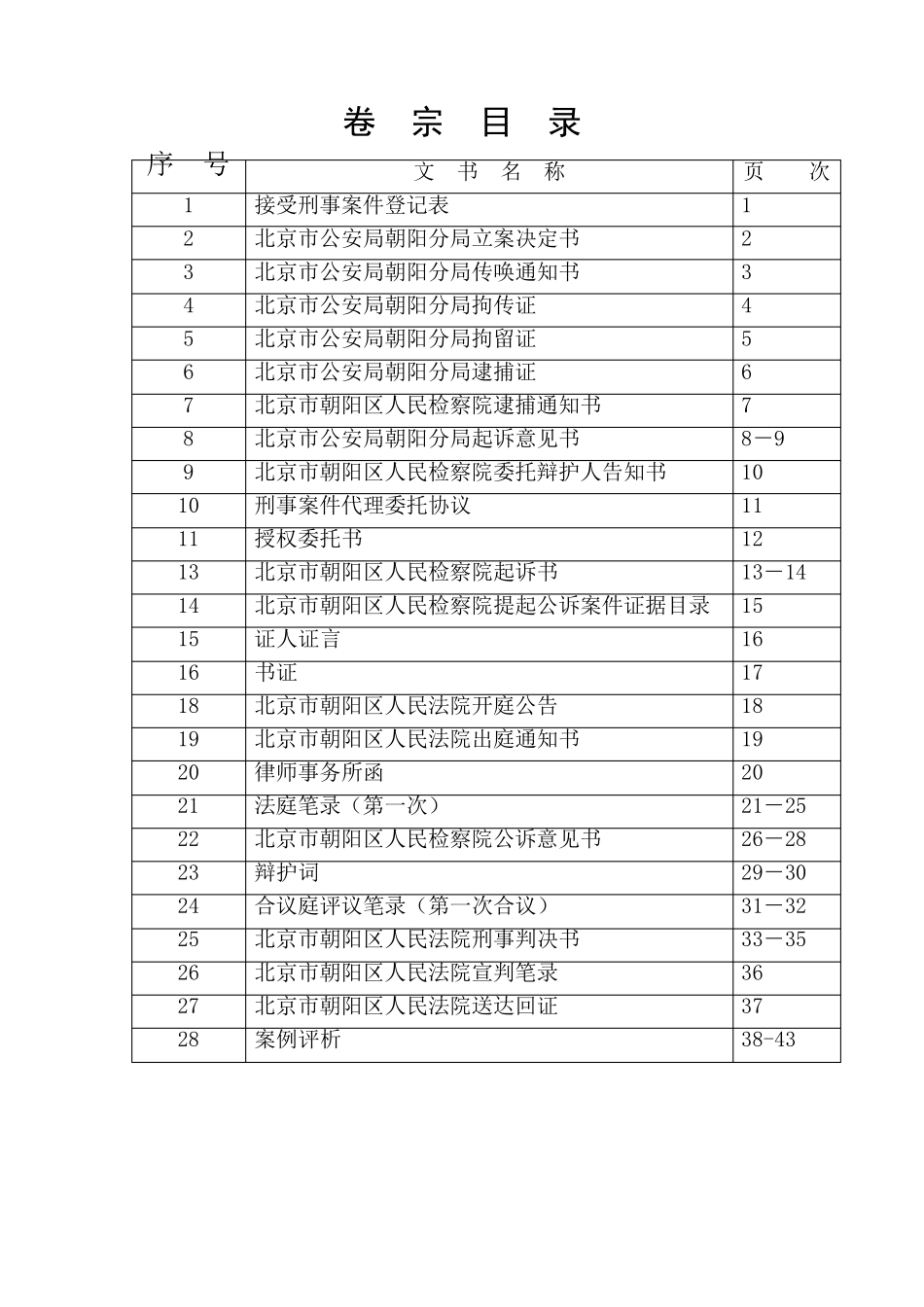 故意伤害法院卷宗范本_第2页