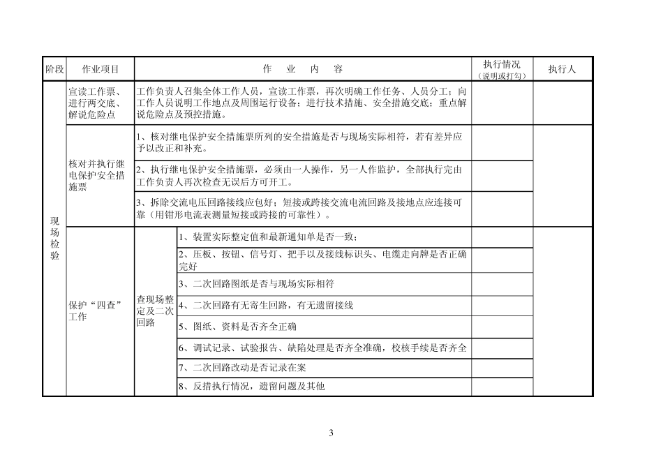 故障录波器检验标准化作业指导卡(2.23)_第3页