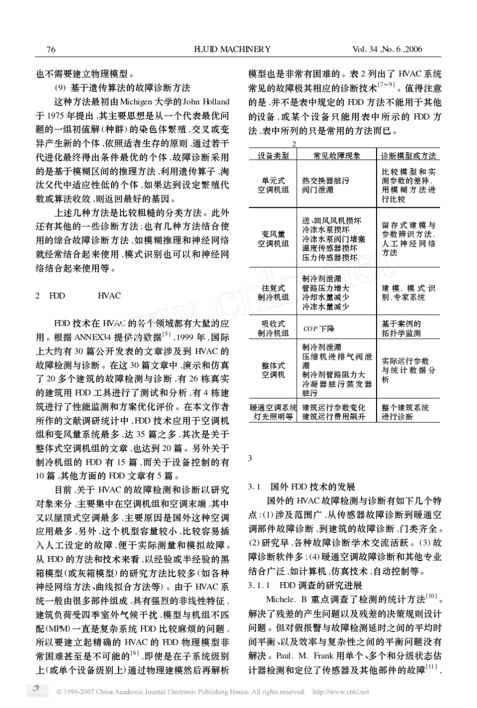 故障检测与诊断技术在暖通空调领域的应用和展望_第3页