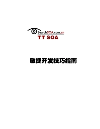 敏捷开发技巧指南