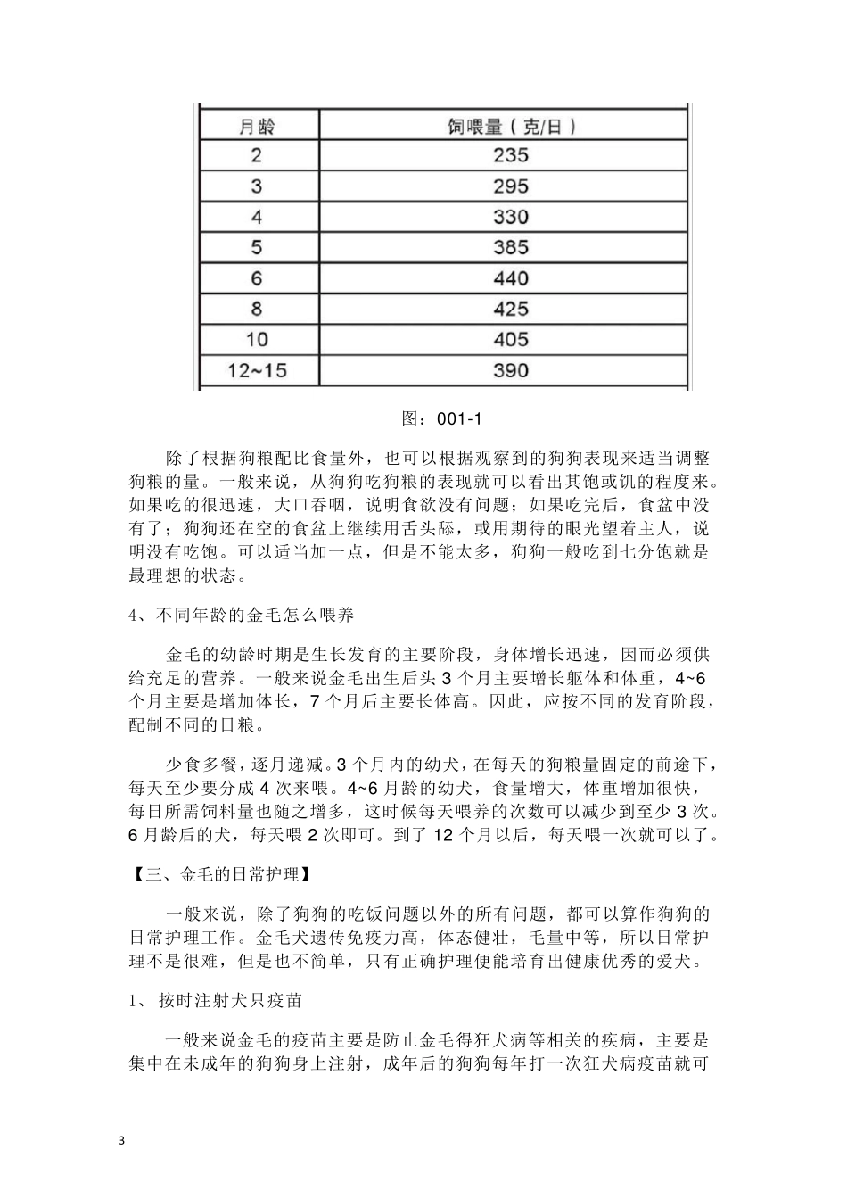 教你如何养好一只金毛犬_第3页