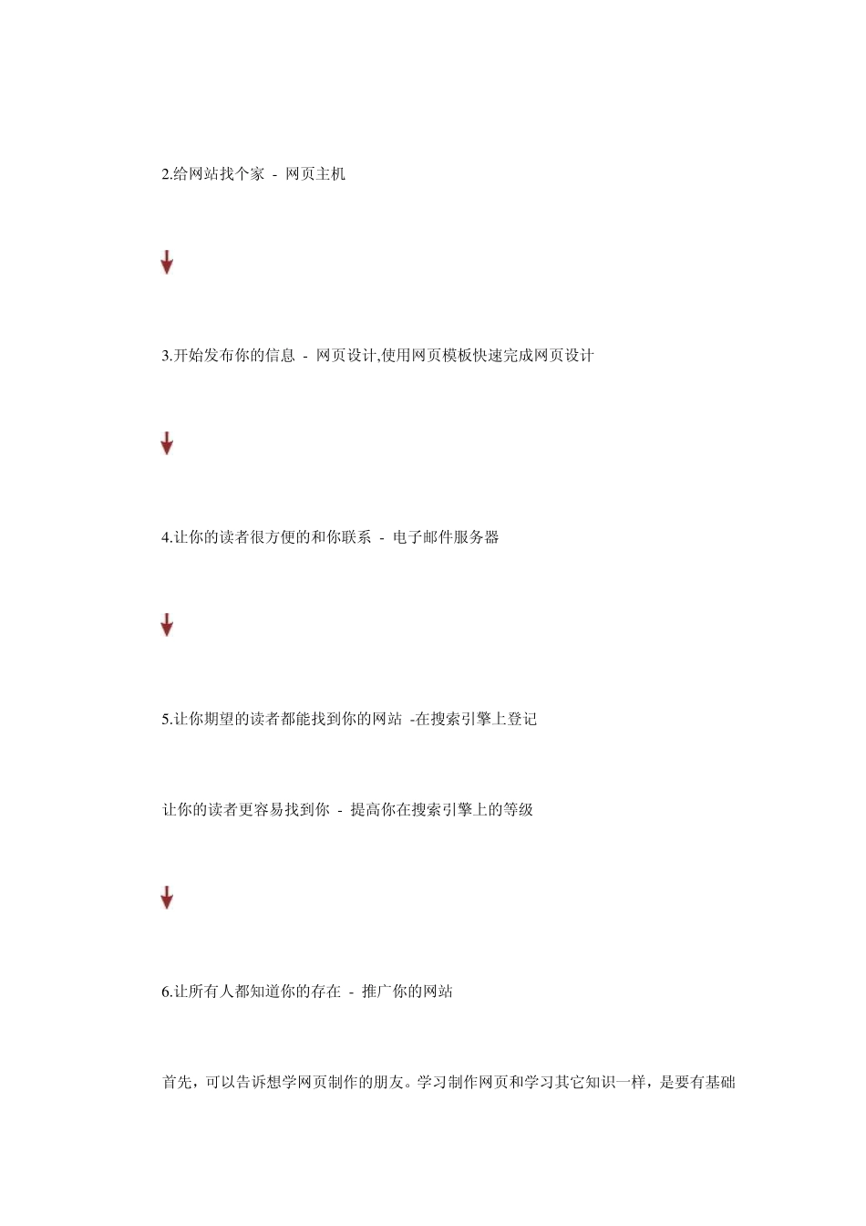 教你如何创建自己的网站_第2页