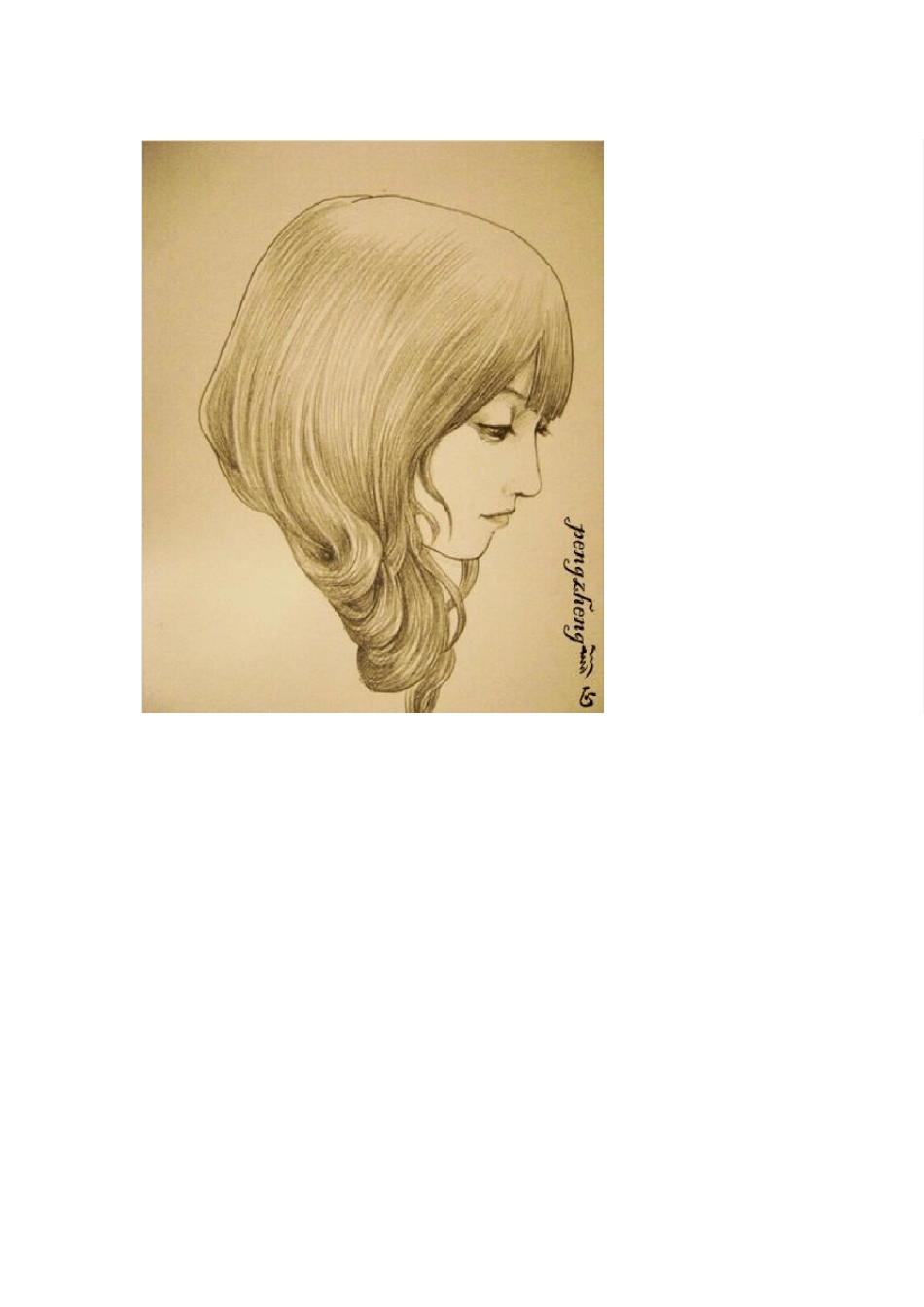 教你如何画漫画,有空了就给心爱的人画一幅吧_第1页