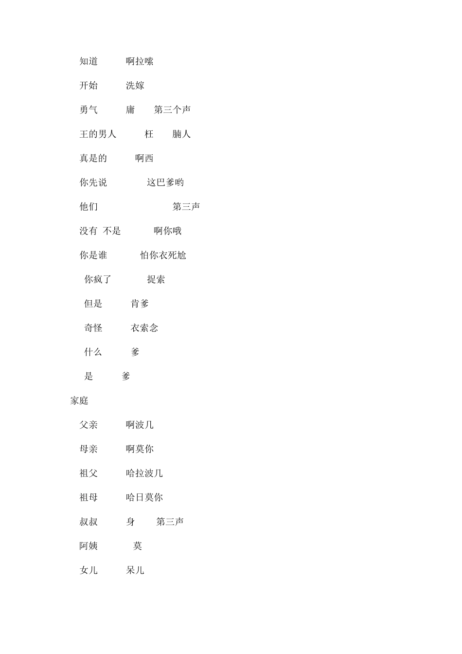 教你用中文说韩语,很简单哦,超全呢!_第2页