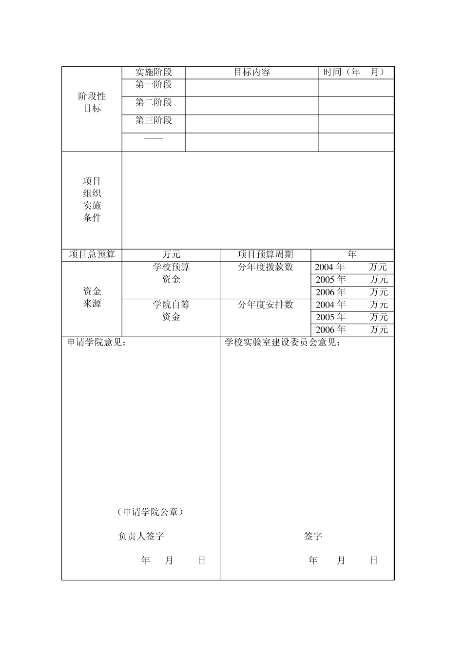 教学实验室建设项目建议书_第3页
