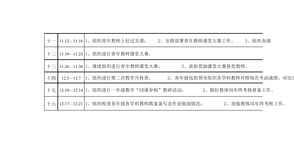 教学工作安排表_第3页