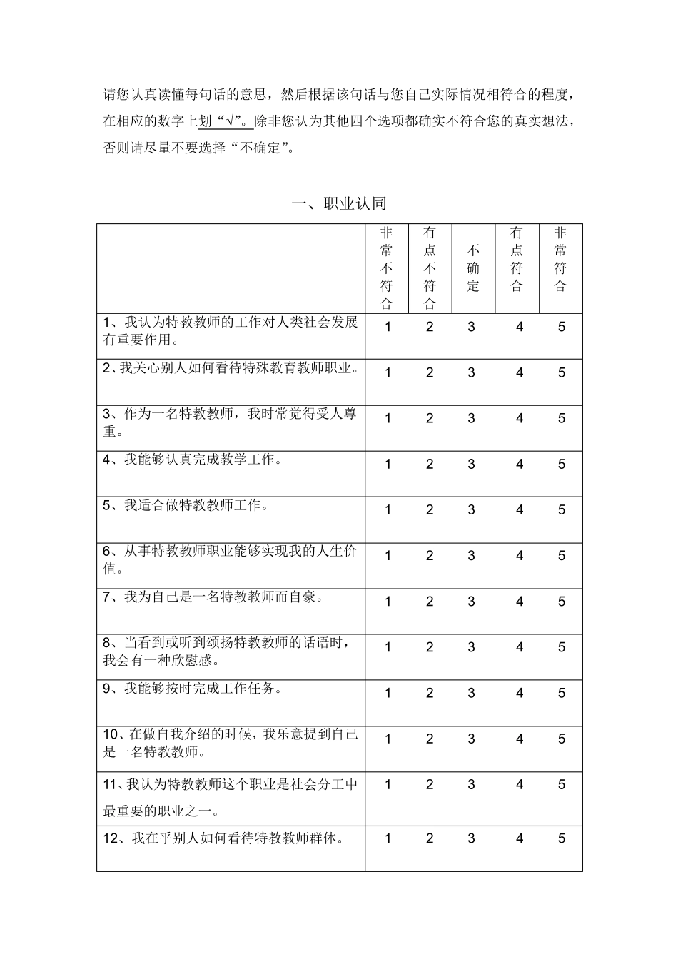教师职业认同问卷_第2页