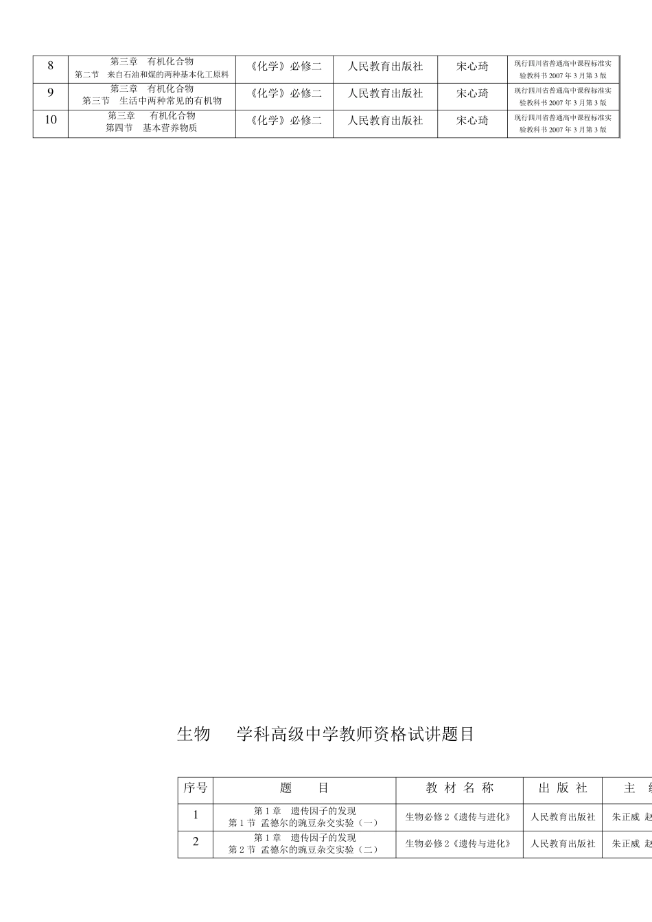 教师资格证考试面试_试讲题目_第3页