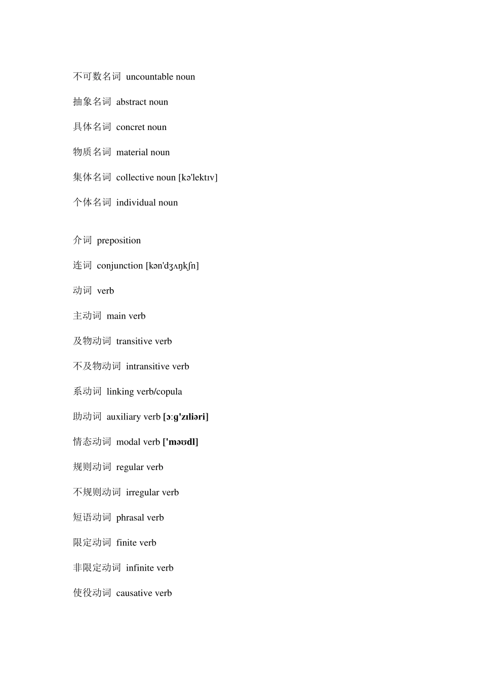 教师资格证面试英语常见术语的英汉对照_第2页