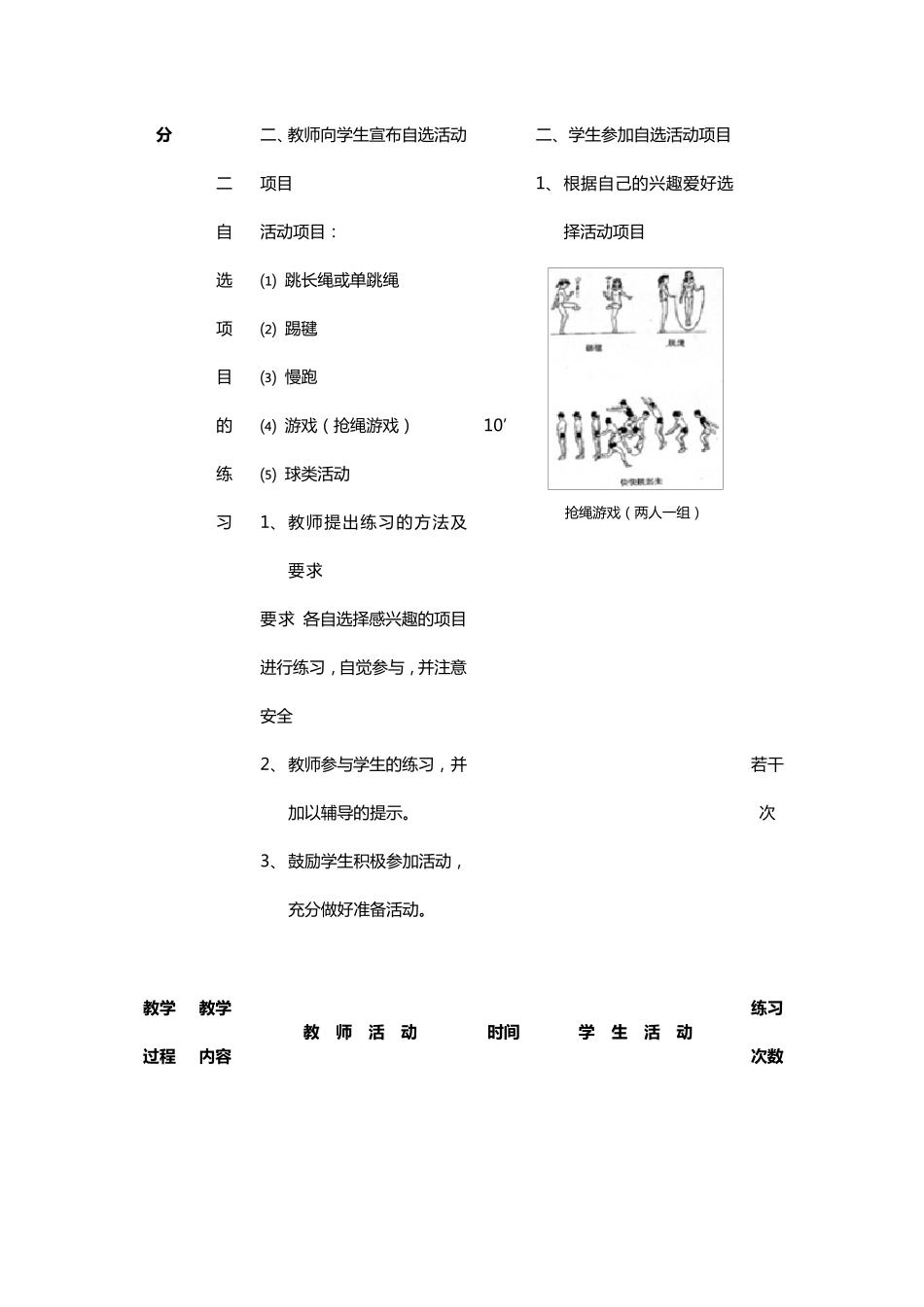 教案引体向上和仰卧起坐_第3页