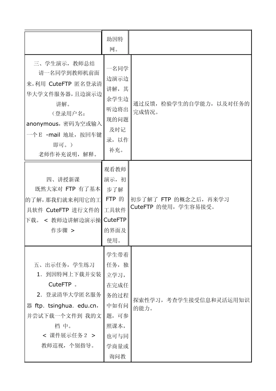 教科版《网络技术应用》_教案_第3页