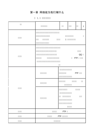 教科版《网络技术应用》_教案