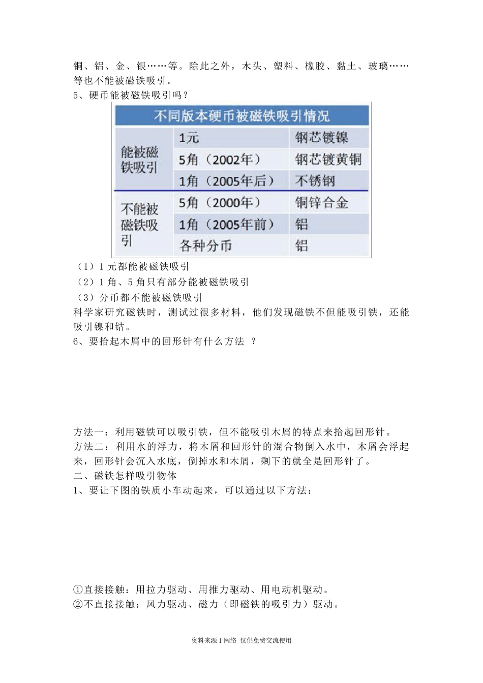 教科版二年级下册科学期末复习资料知识点汇总_第2页
