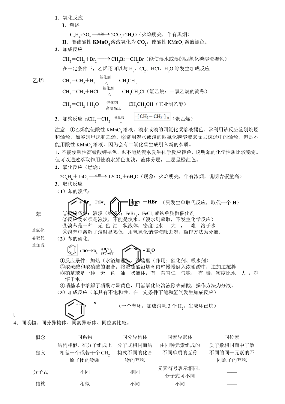 有机化合物知识点总结_第2页