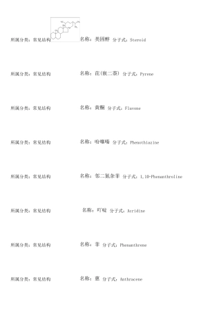 有机化学基本基团中英文大全