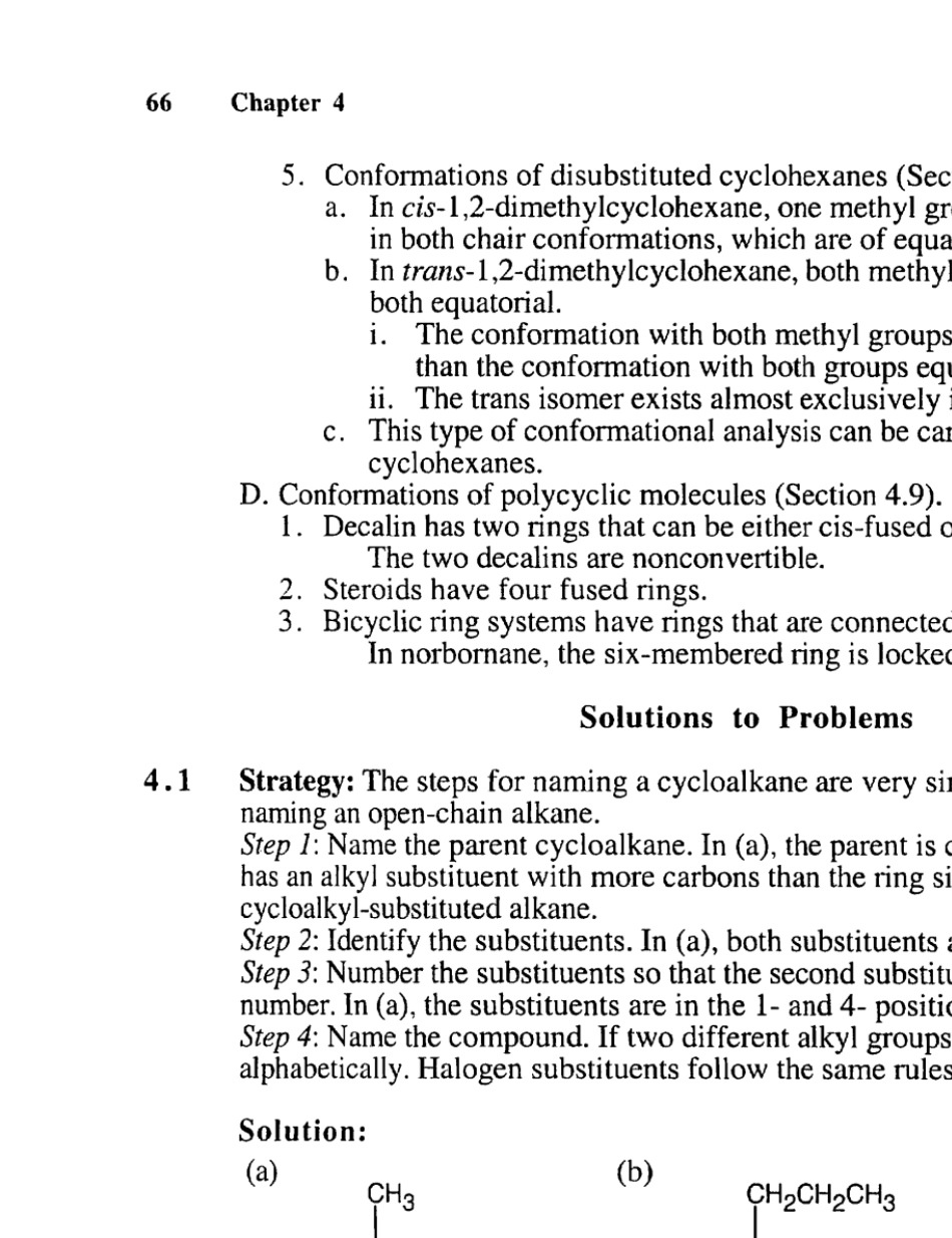 有机化学教材McMurry39;sOrganicChemistry的课后习题答案Chapter4_第3页