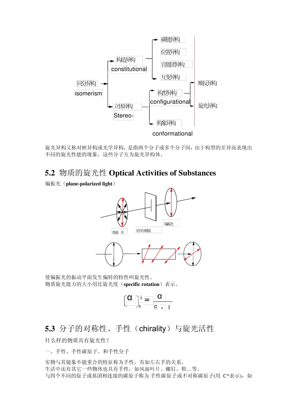 有机化学理论课第五章旋光异构_第2页