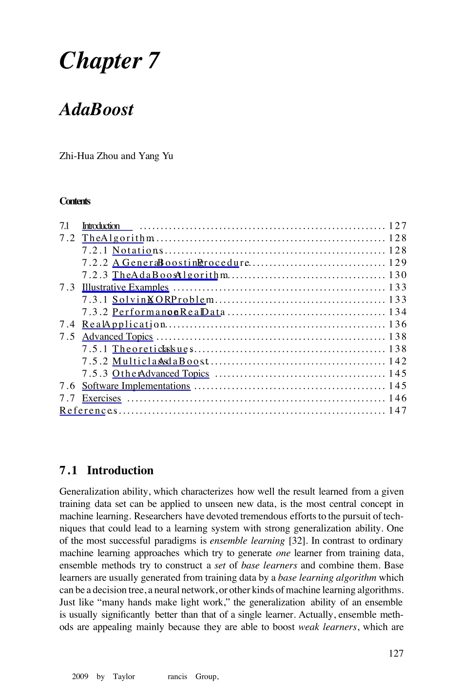 机器学习十大算法：AdaBoost_第1页