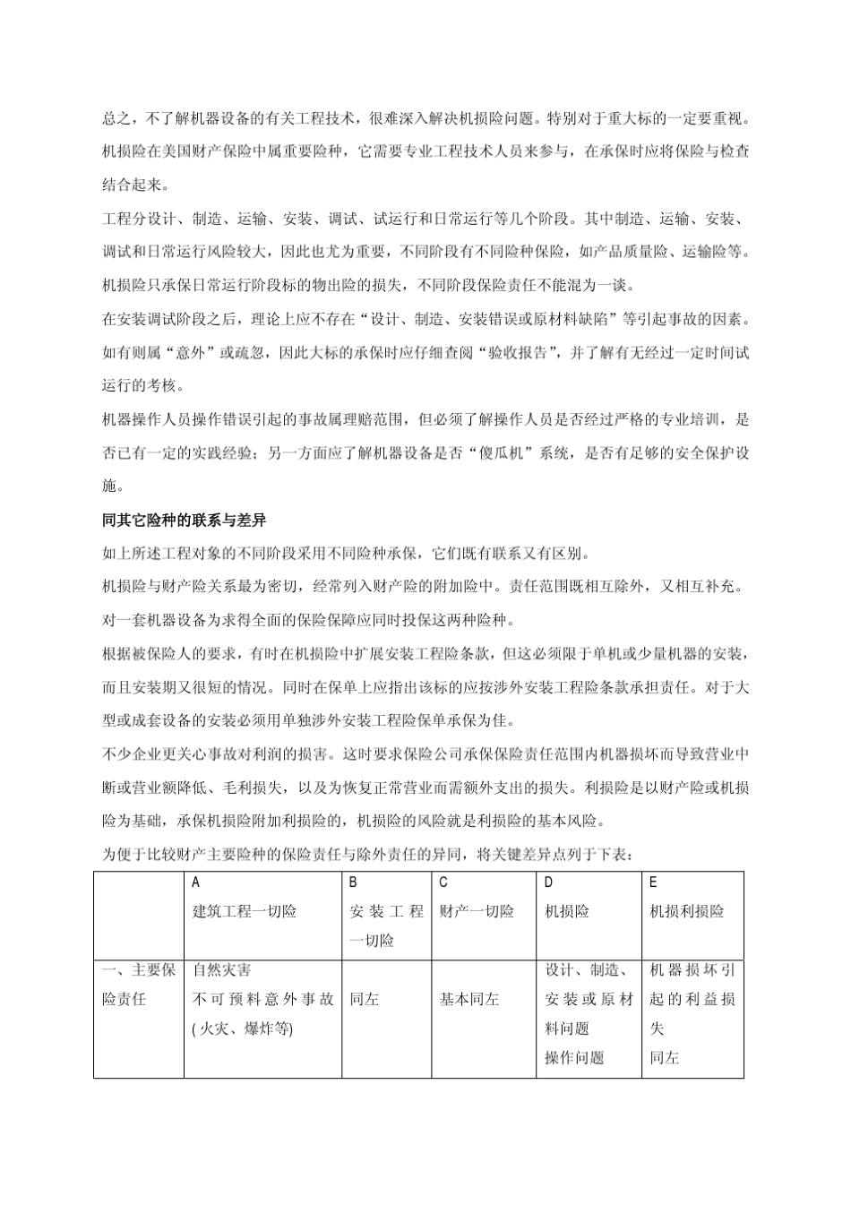 机器损坏险承保与理赔指南_第2页