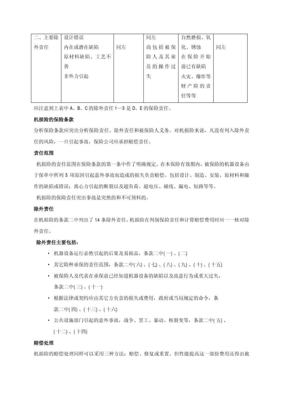 机器损坏险承保与理赔指南_第3页