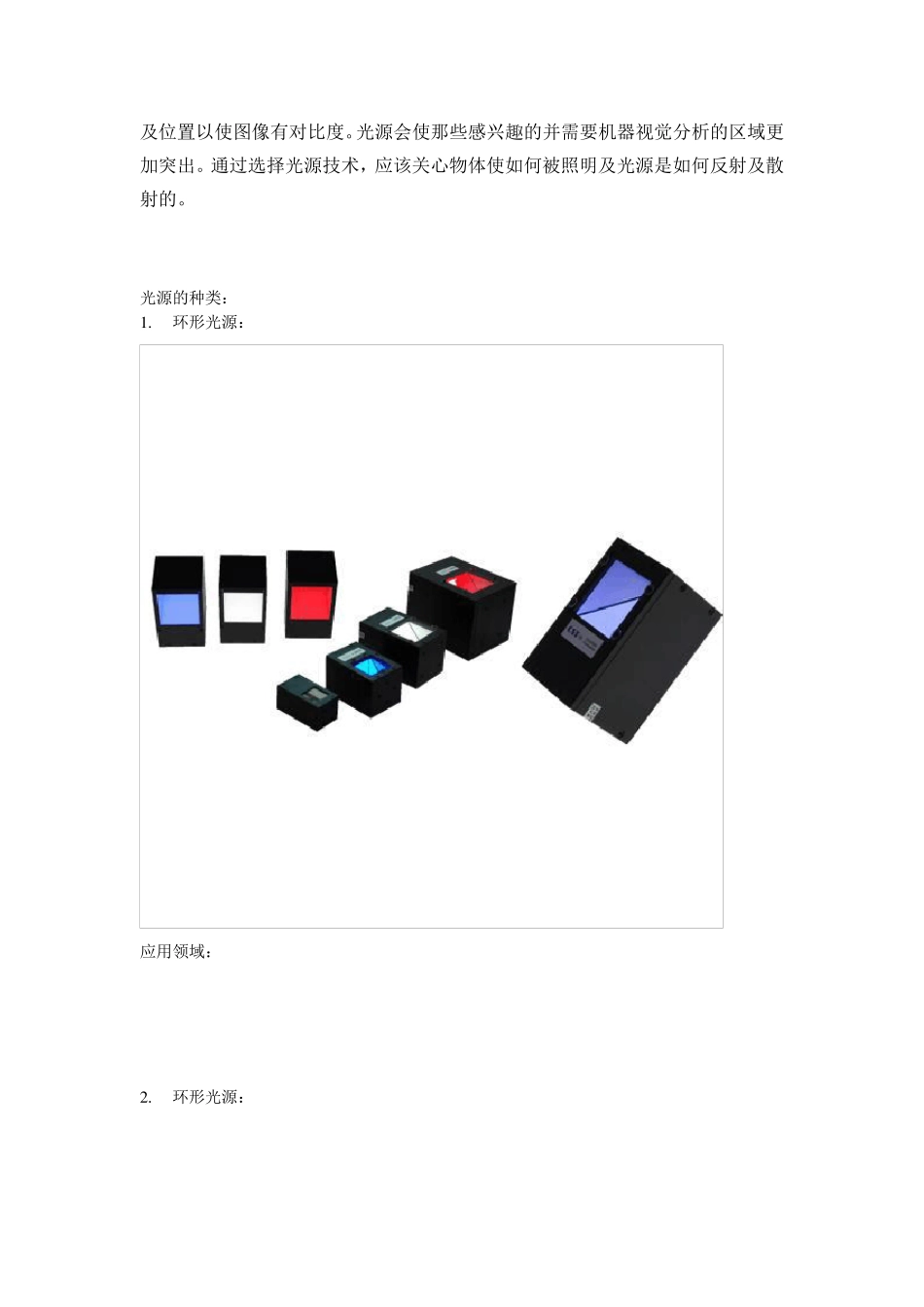 机器视觉光源选型_第3页
