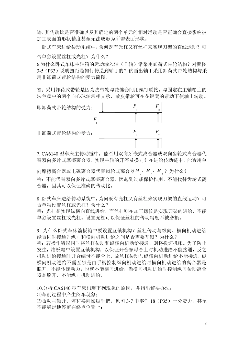 机床习题与答案_第2页