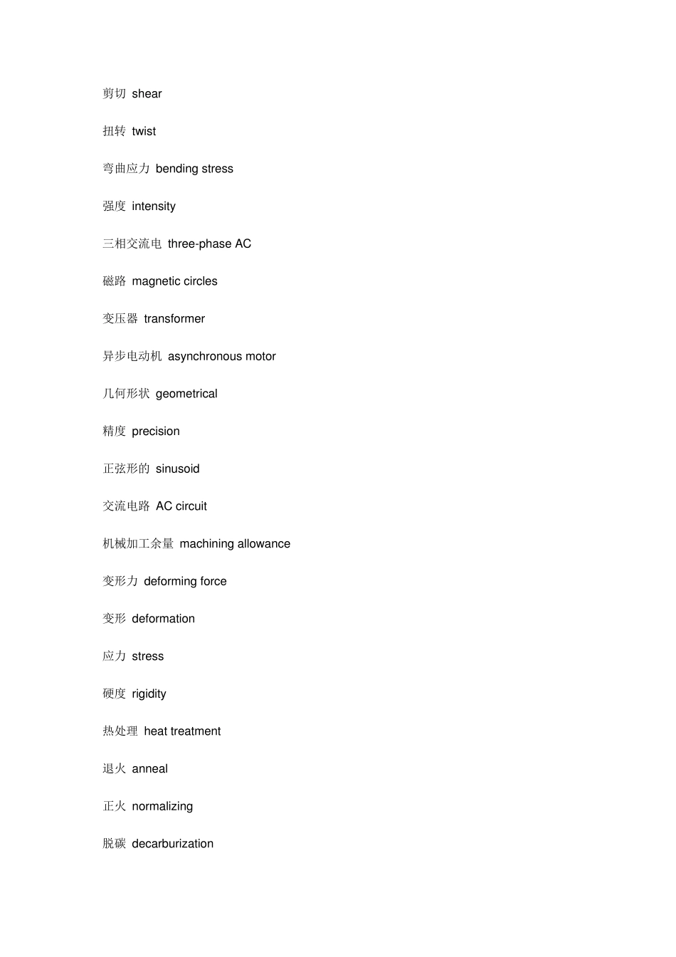 机械专业术语翻译_第2页