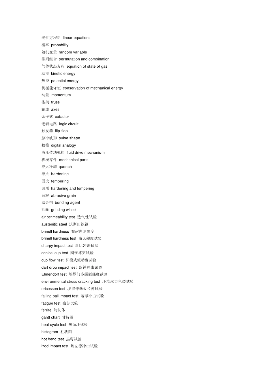 机械专业英语_第3页