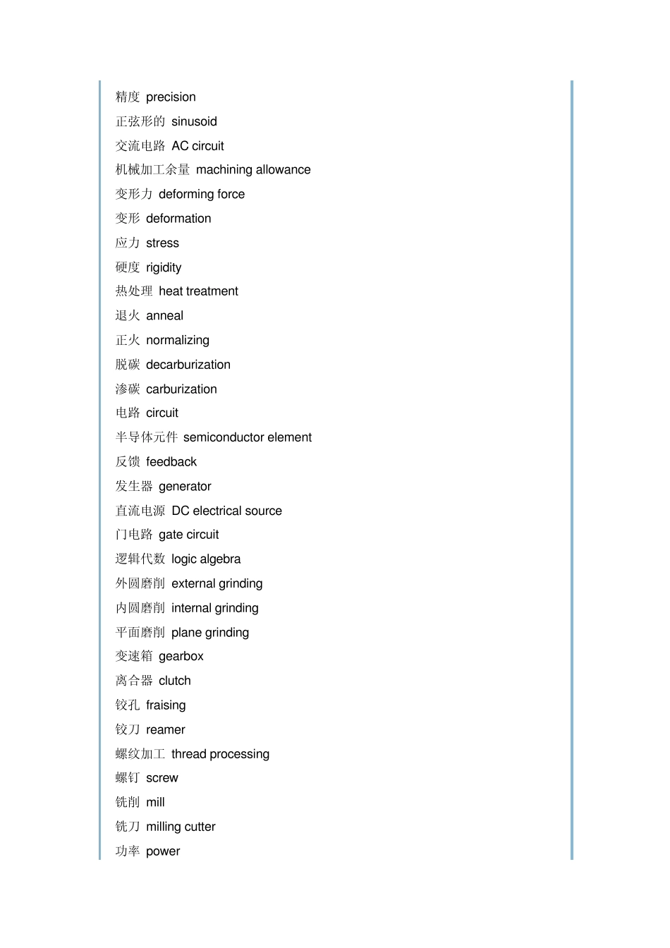 机械专业词典_第2页