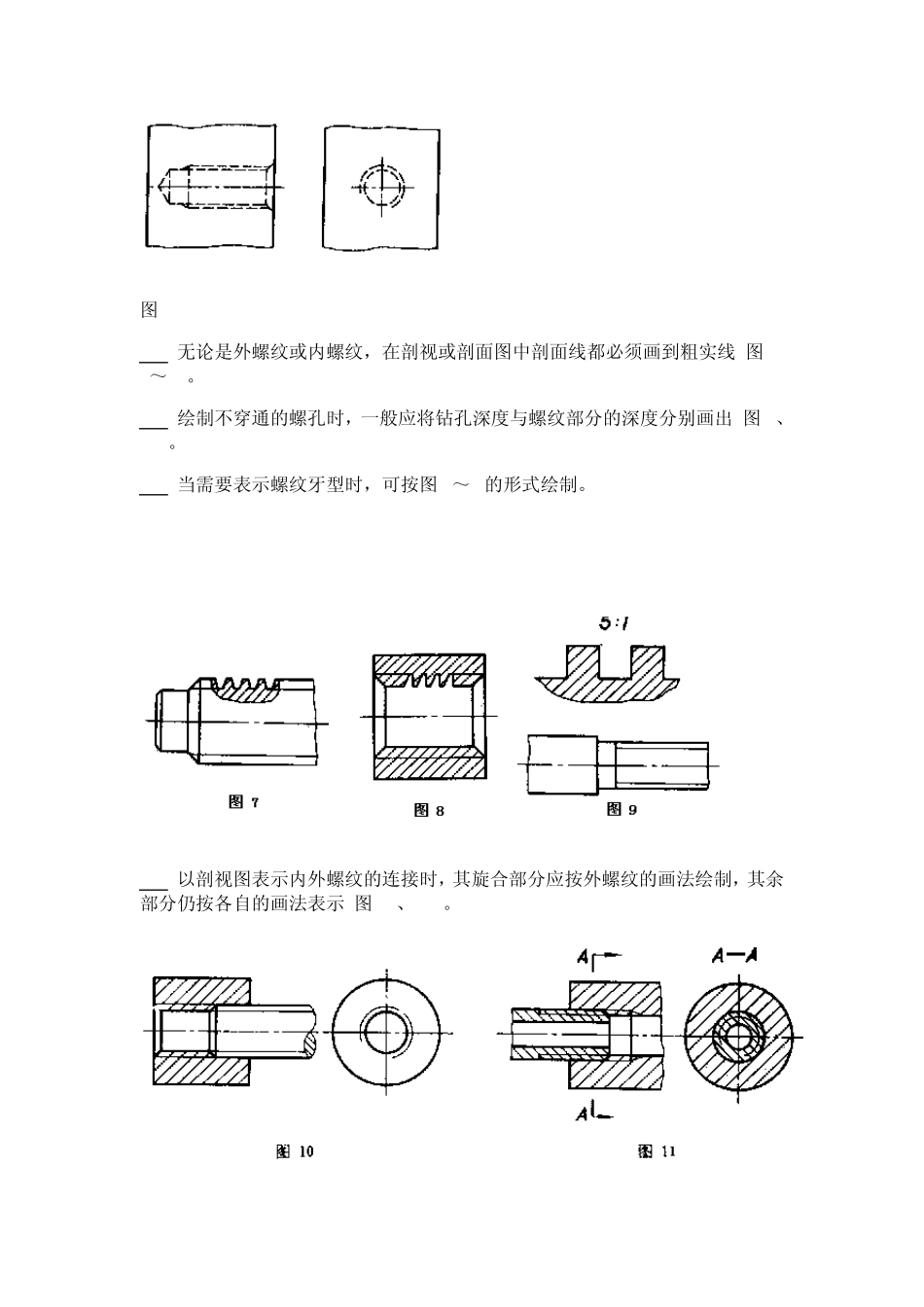 机械制图标准螺纹及螺纹紧固件画法_第3页