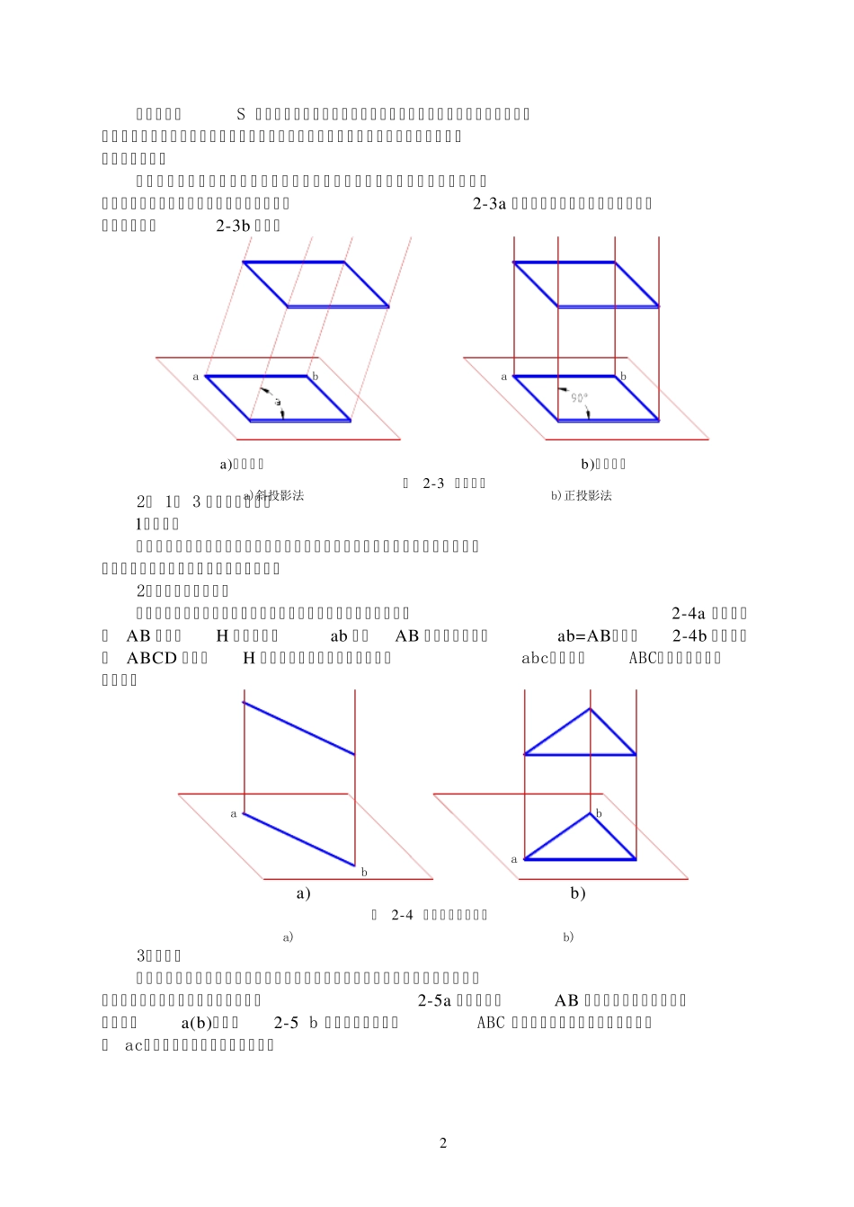 机械制图第2章投影的基本知识_第2页