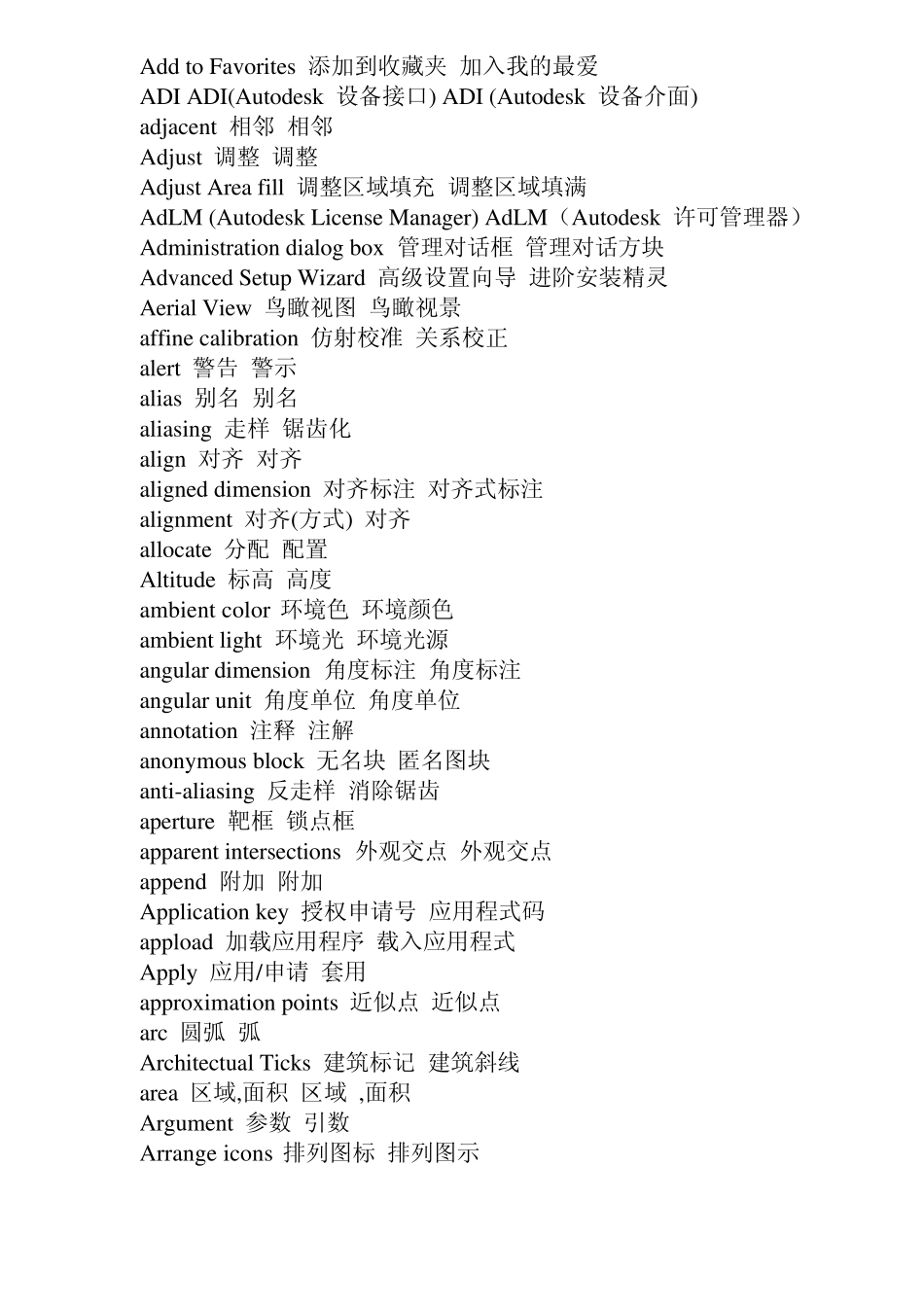 机械制图英语词汇(doc33)_第2页