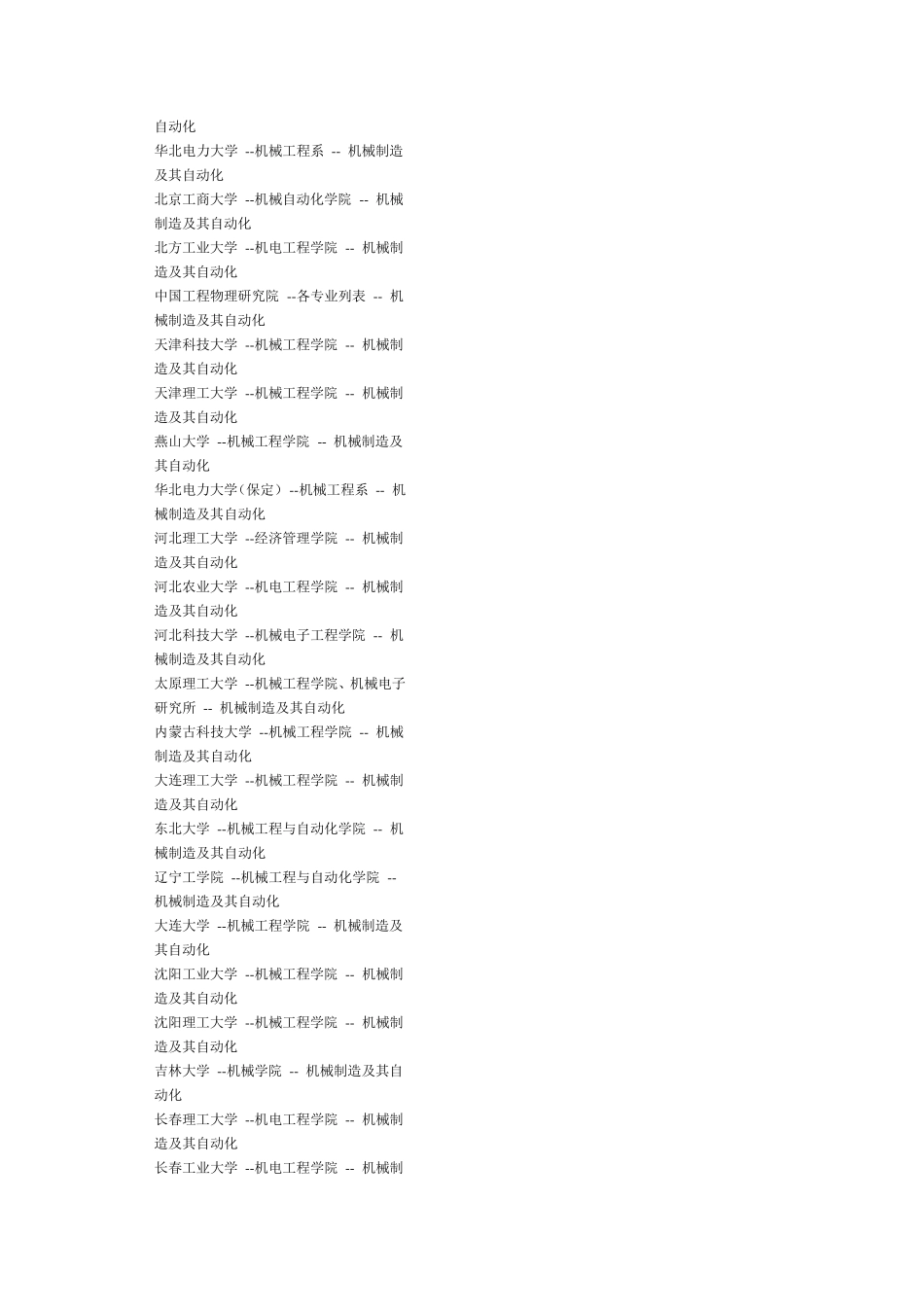 机械制造及其自动化排名_第3页