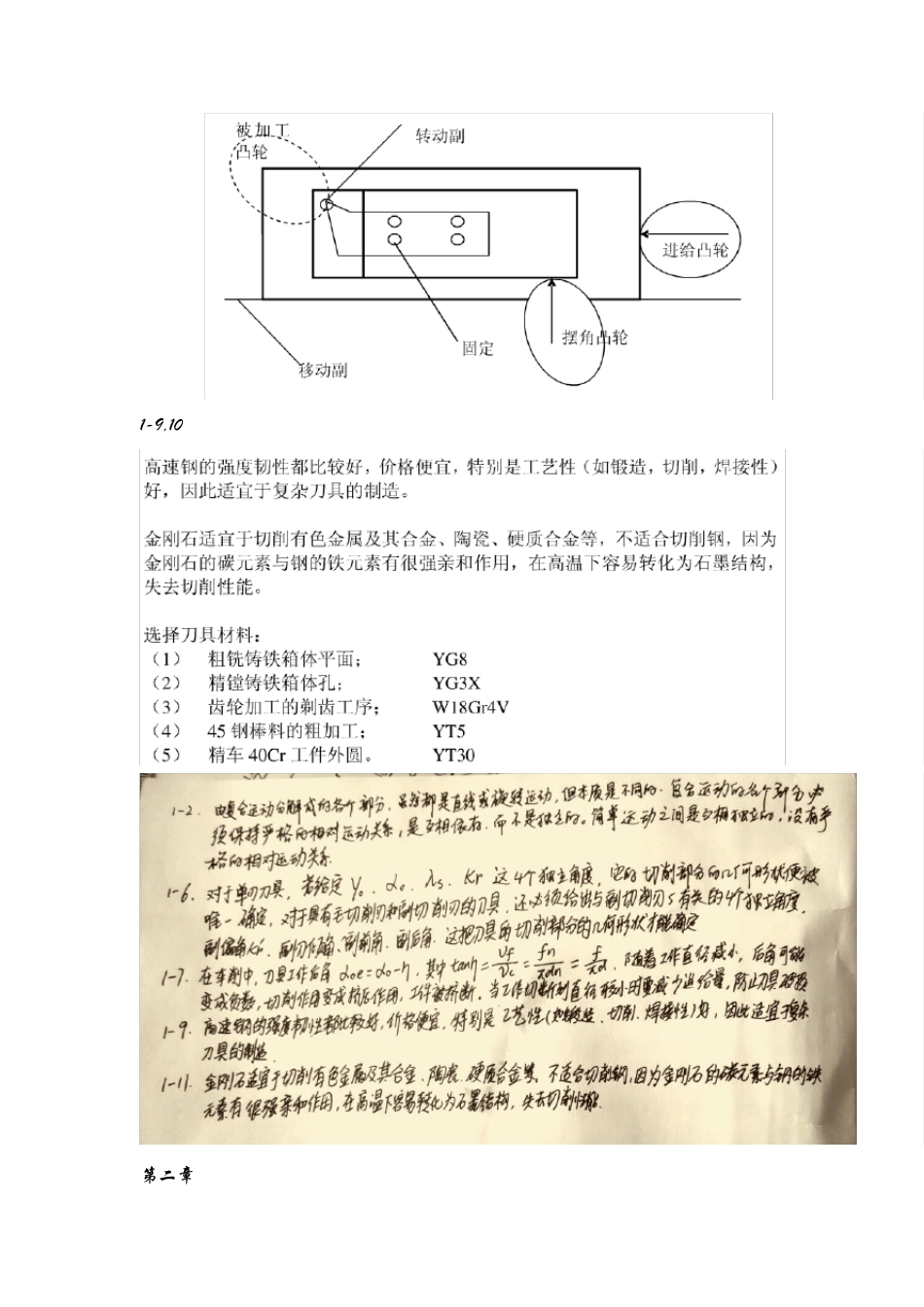机械制造工程原理补充答案_第2页