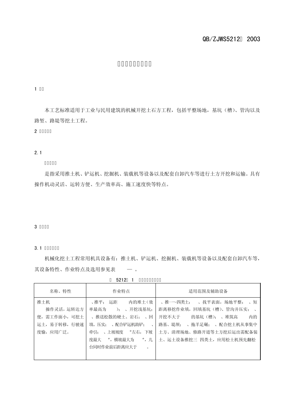 机械挖土施工_第1页