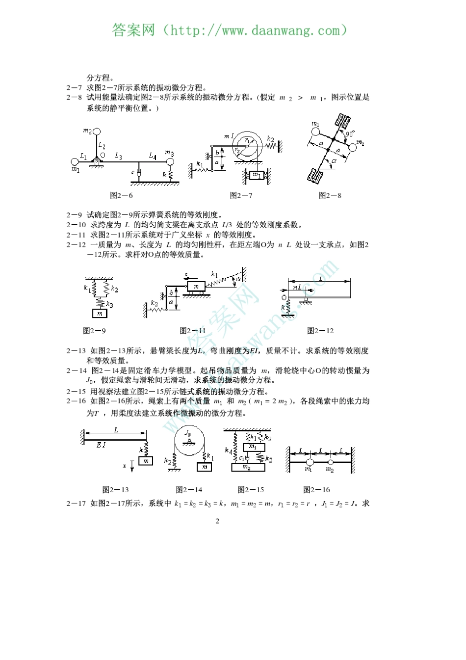 机械振动与噪声学_赵玫_课后答案[15章].khda_第3页